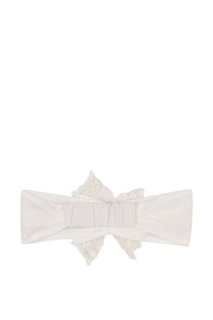 Cream lace romper and headband set CHLOÉ KIDS | C20928117